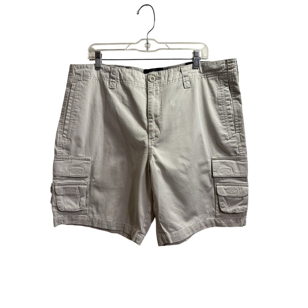 RedHead Mens Cargo Shorts Size 38 Khaki Beige Outdoor Hiking Utility Pockets